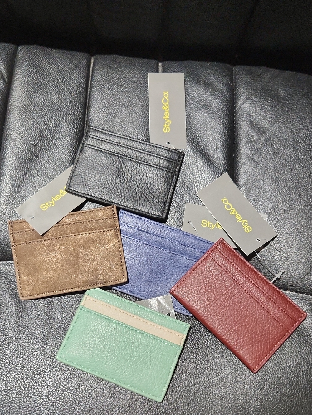 NWT Style & Co CREDIT CARD CASE (assorted colors available) Price For 1